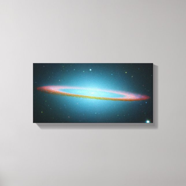 Sombrero Galaxy - M104 - wrapped canvas (Front)