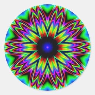 Sombrero Galaxy Mandala Classic Round Sticker