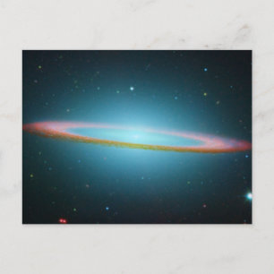 Sombrero Galaxy Space Photography Postcard