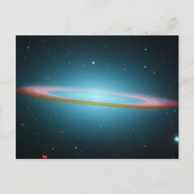 Sombrero Galaxy Space Photography Postcard (Front)