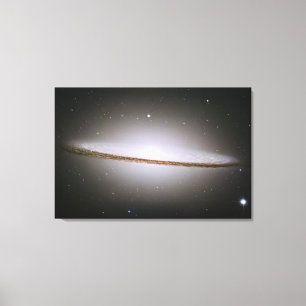 Sombrero Galaxy Wrapped Canvas