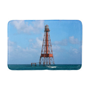 Sombrero Reef Lighthouse, Florida Keys Bath Mat