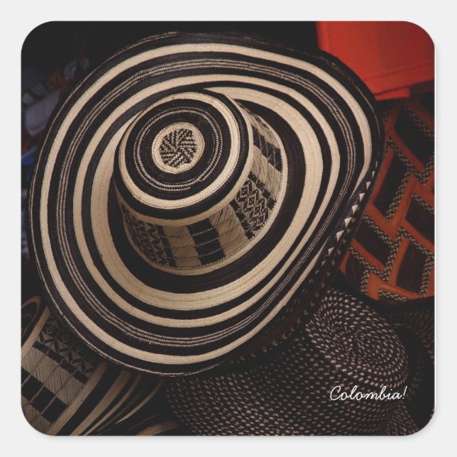 Sombrero Vueltiao: sticker (Front)