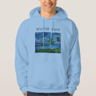 Some Are Custom Men's Basic Hooded Sweatshirt