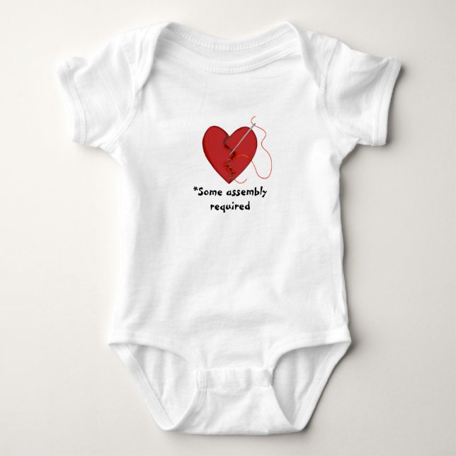 Some Assembly Required Mended Heart BodySuit (Front)