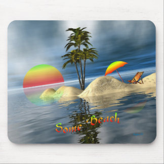 Some Beach Mouse Mat