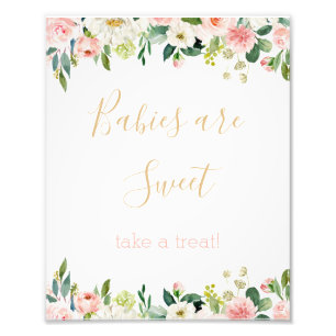 Some Bunny Baby Shower Babies are Sweet Treat Sign