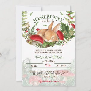 Some Bunny Baby Shower Invitation
