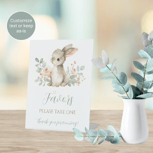 Some Bunny Baby Shower Party Favour Table Sign
