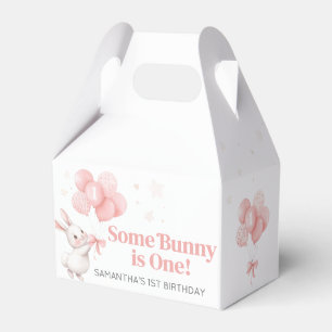 Some Bunny Balloon Birthday Party Favour Box