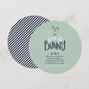 SOME BUNNY BIRTHDAY PARTY INVITATION