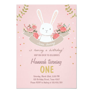 Bunny Birthday Invitation 10