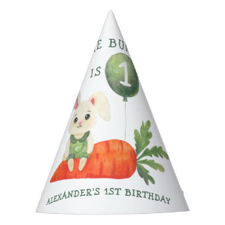 Some Bunny is One Birthday Party Hat