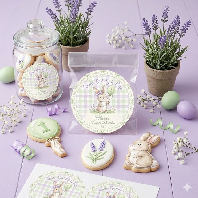 Some Bunny is One Birthday Stickers (Creator Uploaded)