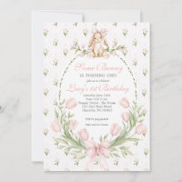 Some Bunny is One Invitation, Bunny Birthday