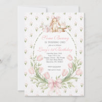 Some Bunny is One Invitation, Bunny Birthday