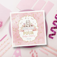 Some Bunny is Turning Four 4th Birthday