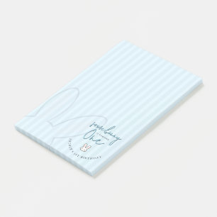 Some Bunny is turning One 1st Birthday Celebration Post-it Notes