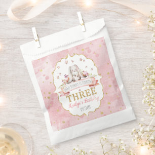Some Bunny is Turning Three 3rd Birthday Favour Bags