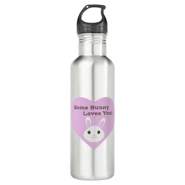 Some Bunny Loves You 710 Ml Water Bottle (Front)