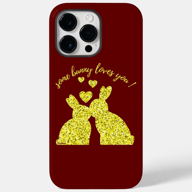 SOME BUNNY LOVES YOU                               Case-Mate iPhone CASE (Back)