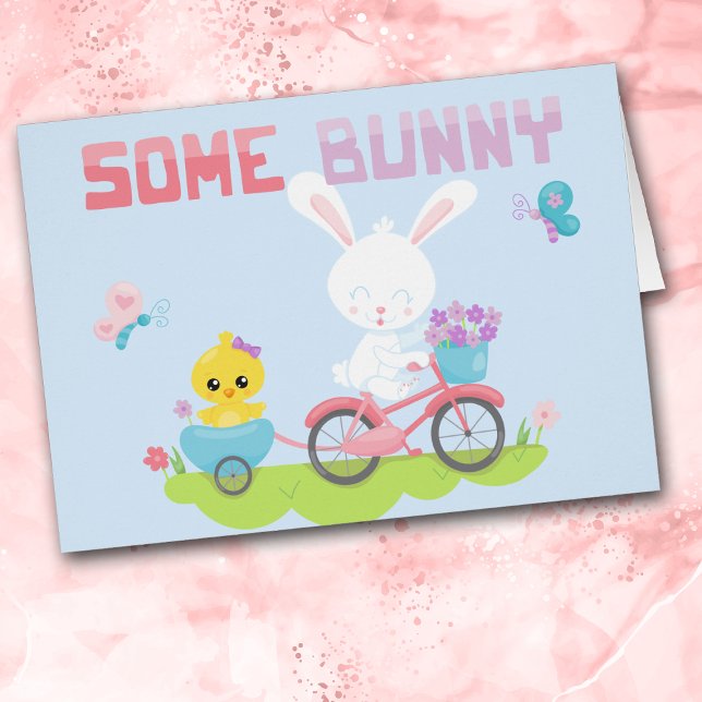 Some Bunny Loves You Easter Card (Creator Uploaded)