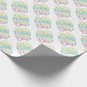 Some Bunny Loves You Easter Wrapping Paper