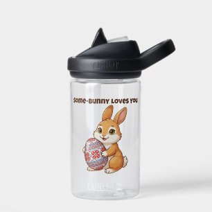 Some-Bunny Loves You Kids Bunny Water Bottle