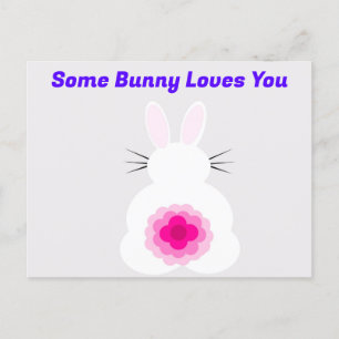Some Bunny Loves You Postcard