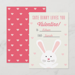 Some Bunny Loves You Valentine Card