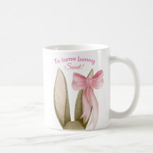 Some Bunny Sweet Cute Pink with Bunny Ears Easter