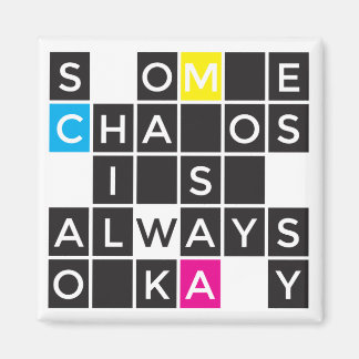 Some Chaos is Always Okay Magnet