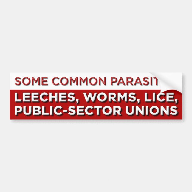 Some Common Parasites Bumper Sticker (Front)