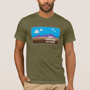 Some contents may have settled Day Gfx Box T-Shirt