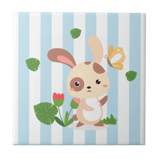 Some Cute Bunny Tile (Front)