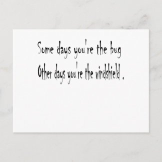 Some days postcard