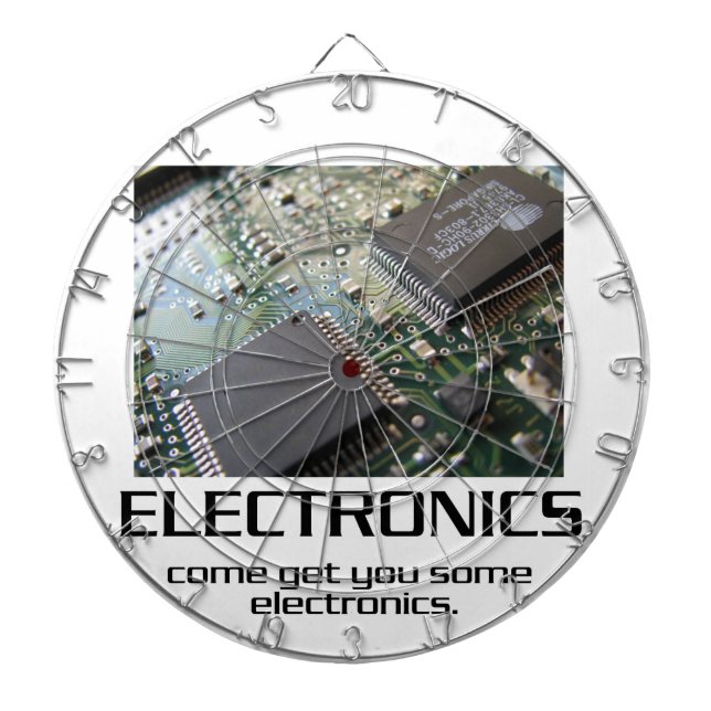 Some Electronics. Dartboard (Front)