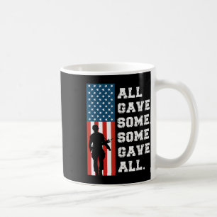 Some Gave All Usa Flag American Mens Womens Memori Coffee Mug