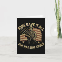 Some Gave It All One Had Bone Spurs Veterans Us Fl