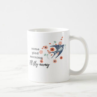 Some Glad Morning I'll Fly Away Hymn Bird Mug