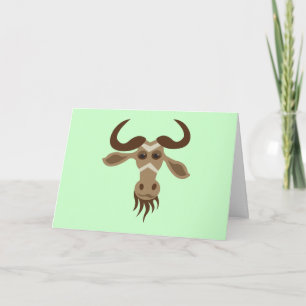 Some Gnu Stuff_Gary Gnu_Happy Gnu Year! Holiday Card