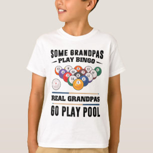 Some Grandpas Play Bingo Real Grandpas Go Play Poo T-Shirt