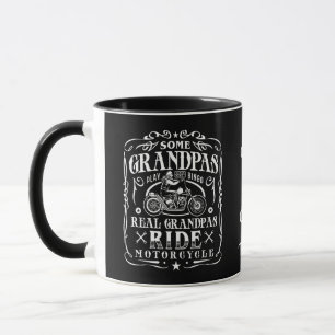 Some Grandpas Play Bingo Real Grandpas Ride Motors Mug