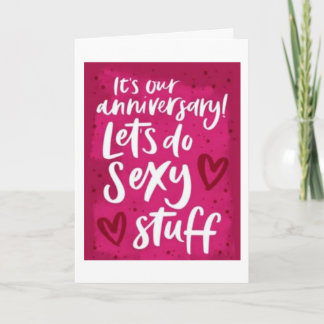 SOME "GREAT ADVICE" TO CELEBRATE US ANNIVERSARY CARD