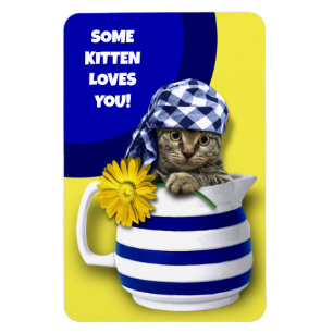 Some Kitten Loves You. Mother's Day Gift  Magnet