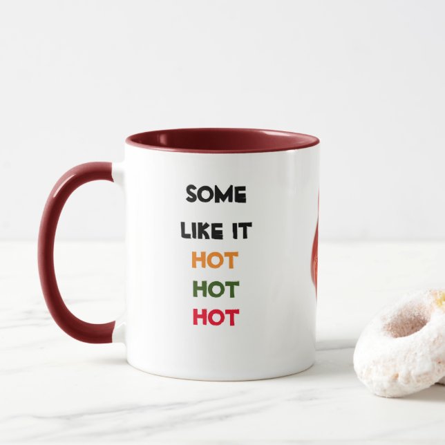 Some Like It Hot Custom Combo Mug By Zazz_it (With Donut)