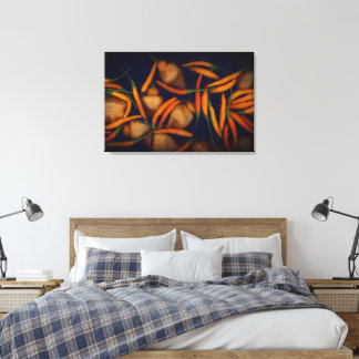 Some Like It Hot Orange Pepper Canvas Print