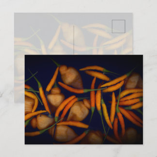 Some Like It Hot Orange Pepper Postcard
