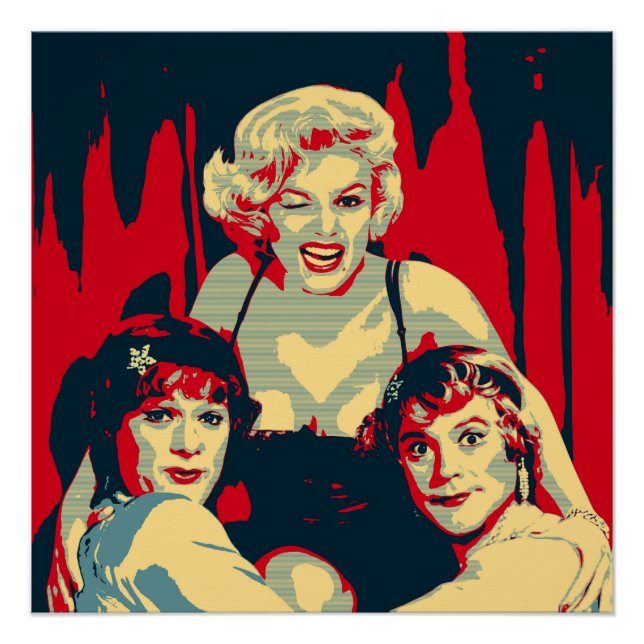 Some like it hot Pop Art Poster (Front)