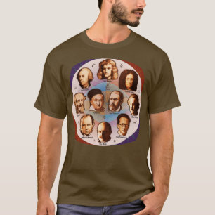 Some Math Physics and Quantum Mechanics Greats T-Shirt